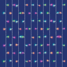 iSparkle LEDS120DV LED-es fényfüzér, 11,9 m / 120 db RGB LED, gömb, applikációval vezérelhető, smart, kül- és beltéri kivitel