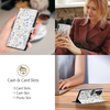 Samsung Galaxy A17 tok - Tech-protect Wallet Spring Flowers tok - 1. kép