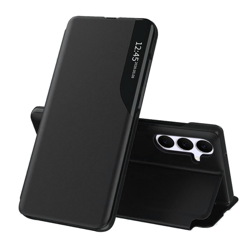 Samsung Galaxy S25 FE Fekete Techsuit eFold Series tok