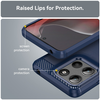 Motorola Moto G15 / G15 Power Kék Techsuit - Carbon Silicone tok - 0. kép
