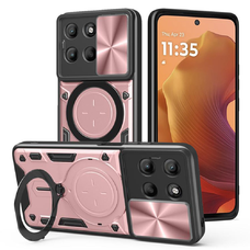 Motorola Moto G15 / G15 Power Rose Gold Techsuit - CamGuard Pro tok