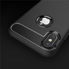 iPhone X / iPhone XS Fekete Techsuit - Carbon Silicone tok - 1. kép