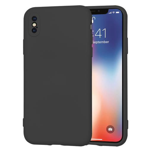 iPhone X / iPhone XS Techsuit - SoftFlex - Black tok iPhone X / iPhone XS Techsuit - SoftFlex - Black tok
