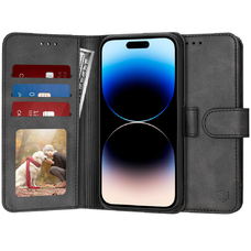 iPhone 14 Pro Fekete Techsuit Diary Book tok