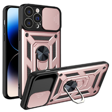 iPhone 14 Pro Rózsa Arany Techsuit - CamShield Series tok