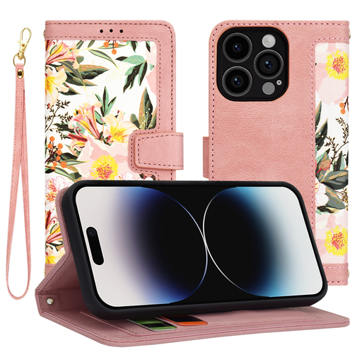 iPhone 14 Pro Techsuit FlipCraft Sweetheart Pink tok iPhone 14 Pro Techsuit FlipCraft Sweetheart Pink tok