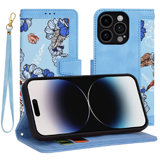 Apple iPhone 14 Pro Techsuit - FlipCraft - Vibrant Blue tok
