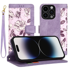 iPhone 14 Pro Techsuit FlipCraft - Mysterious Purple tok