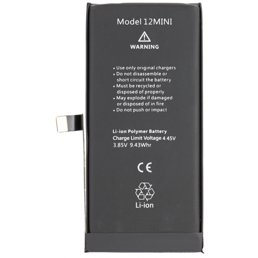 Akkumulátor Apple iPhone 12 mini, 2450mAh Nagy Kapacitású