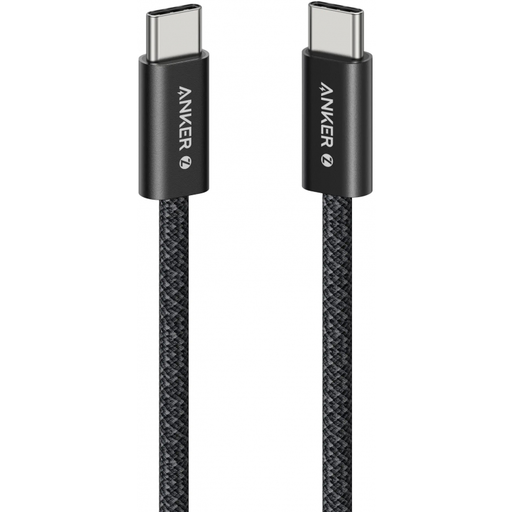 Anker Zolo USB-C to USB-C kábel, 240W, 1m, Fekete