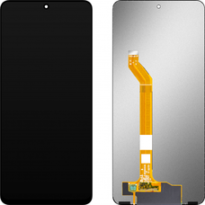 LCD Kijelző Modul MP Honor X9 5G / Magic4 Lite, keret nélkül, Utángyártott, Fekete Kijelzőmodul