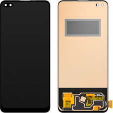 LCD Kijelzőmodul MP Oppo A93 / F17 Pro / Reno4 / Reno4 5G / Reno4 Lite, keret nélkül, utángyártott, fekete kijelzőmodul