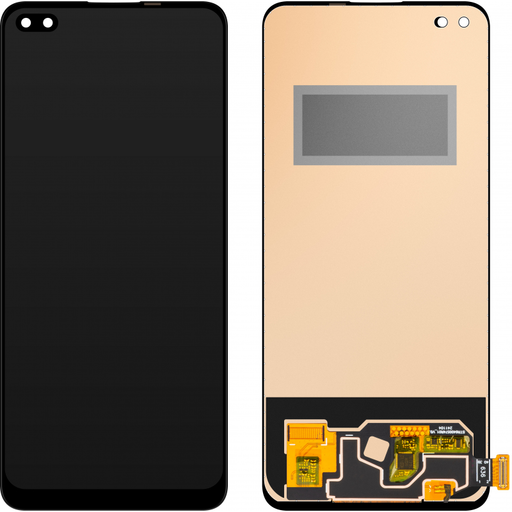 LCD Kijelzőmodul MP Oppo A93 / F17 Pro / Reno4 / Reno4 5G / Reno4 Lite, keret nélkül, utángyártott, fekete kijelzőmodul