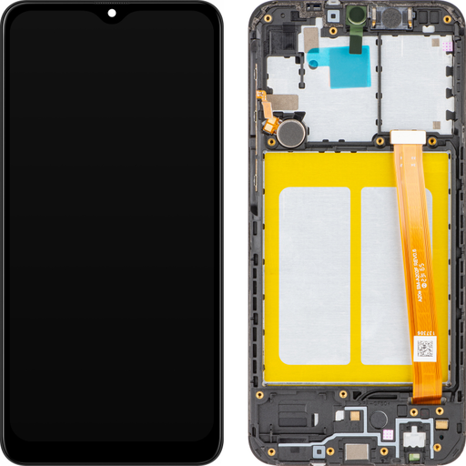 LCD kijelző modul Samsung Galaxy A20e A202-hez, utángyártott, fekete