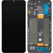 LCD kijelzőmodul MP Samsung Galaxy A32 5G A326, utángyártott, fekete