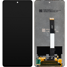 LCD Kijelzőmodul MP Xiaomi Mi 10T Lite 5G / Poco X3 / X3 NFC / X3 Pro / Redmi Note 9 Pro 5G készülékhez, keret nélkül, utángyártott, fekete