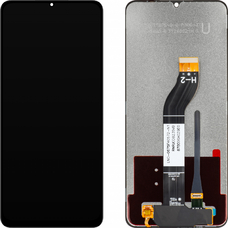 LCD kijelzőmodul MP Xiaomi Redmi 13C / 13C 5G / 13R / Poco C65 / M6, keret nélkül, utángyártott, fekete