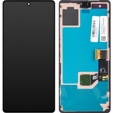 LCD kijelzőmodul Google Pixel 7-hez, keret nélkül, fekete