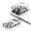 iPhone 17 Pro Max Ringke teljes kamera fedél 2 darab fekete üvegfólia - 1. kép