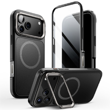 iPhone 17 Pro Max Supcase IBLSN Ares Flip Mag Magsafe fekete tok