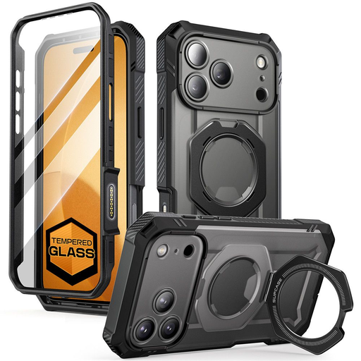 iPhone 17 Pro Max Supcase Ub Grip Pro Mag Magsafe fekete tok iPhone 17 Pro Max Supcase Ub Grip Pro Mag Magsafe fekete tok