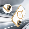 iPhone 17 Techsuit Luxury Crystal MagSafe - Világoszöld tok - 3. kép