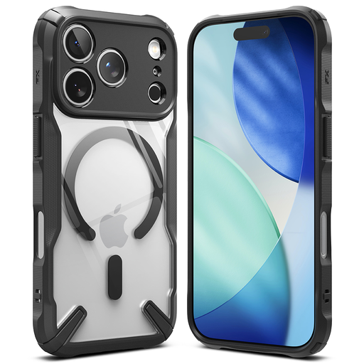 iPhone 17 Pro Fekete Ringke - Fusion X MagSafe tok iPhone 17 Pro Fekete Ringke - Fusion X MagSafe tok
