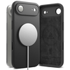 iPhone 17 Air Fekete Ringke - Silicone Magnetic MagSafe tok - 2. kép