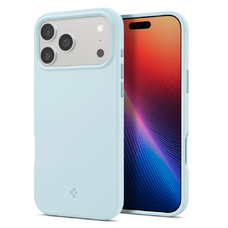iPhone 17 Pro Max Spigen Silicone Fit Mag Magsafe tok Kék