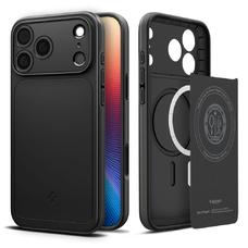 iPhone 17 Pro Max Spigen Thin Fit Mag Magsafe fekete tok