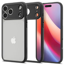 iPhone 17 Pro Max Spigen Ultra Hybrid tok matt fekete