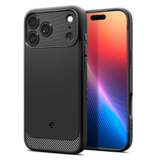 iPhone 17 Pro Spigen Rugged Armor Mag Magsafe Matte Black tok