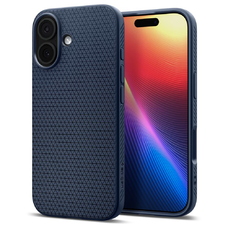 iPhone 17 Spigen Liquid Air tengerészkék tok