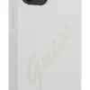 iPhone 12 mini Guess GUHCP12SLSVSCR Silicone Vintage tok Cream színben - 2. kép