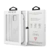 iPhone 12 mini Guess GUHCP12SLSVSCR Silicone Vintage tok Cream színben - 4. kép