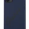 iPhone 12 mini Guess GUHCP12SLSVSBL Silicone Vintage tok kék színben - 3. kép