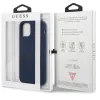 iPhone 12 mini Guess GUHCP12SLSVSBL Silicone Vintage tok kék színben - 4. kép