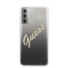 Samsung S21+ Plus Guess GUHCS21MPCUGLSBK Glitter Gradient Vintage tok flitteres fekete - 2. kép