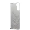Samsung S21+ Plus Guess GUHCS21MPCUGLSBK Glitter Gradient Vintage tok flitteres fekete - 3. kép