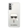 Samsung S21+ Plus Karl Lagerfeld KLHCS21MKTR PC/TPU Head tok átlátszó - 1. kép