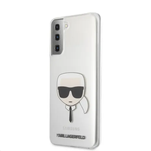 Samsung S21+ Plus Karl Lagerfeld KLHCS21MKTR PC/TPU Head tok átlátszó