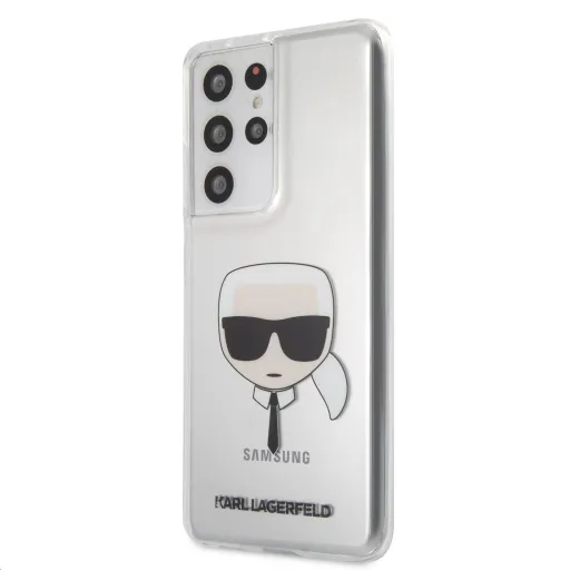 Samsung S21 Ultra Karl Lagerfeld KLHCS21LKTR PC/TPU Head tok átlátszó