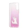 Samsung S21+ Plus pink tok Karl Lagerfeld KLHCS21MCFNRCPI Choupette Fun  - 3. kép