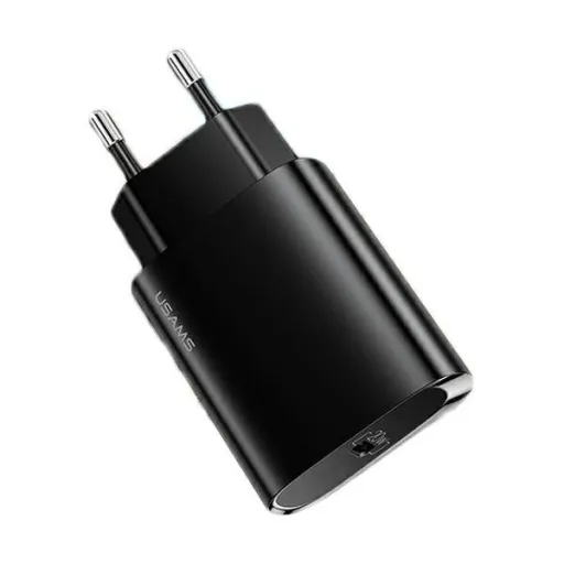 USAMS CC131 PD Type-C 20W hálózati töltő adapter fekete