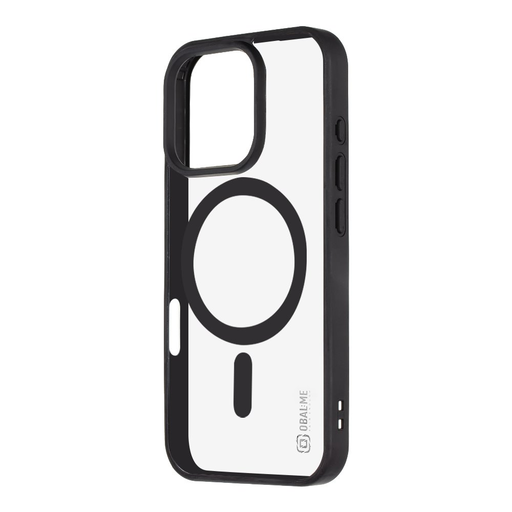  iPhone 16 Pro fekete OBAL:ME MagNetix Outline tok