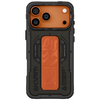 iPhone 17 Pro Max Skinarma Phantom tok mágneses töltéshez és fogóállványhoz Olajzöld tok - 1. kép