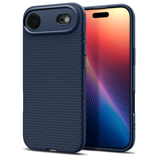 iPhone 17 Air tok Spigen Liquid Air tok kék iPhone 17 Air tok Spigen Liquid Air tok kék