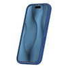 iPhone 17 Silicone Thin Mag sötétkék tok - 1. kép