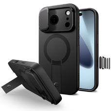 iPhone 17 Pro Max Tech-protect Kevlar Aura Magsafe fekete tok