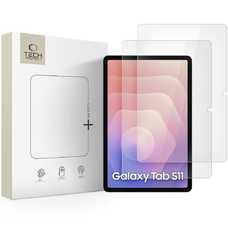 Samsung Galaxy Tab S11 11.0 üvegfólia Tech-protect Glass Fit+ 2-pack Átlátszó